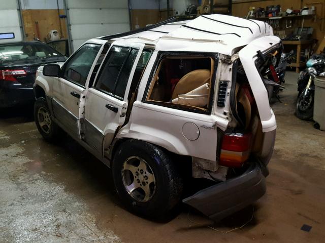 1J4GZ58Y8VC690589 - 1997 JEEP GRAND CHER WHITE photo 3