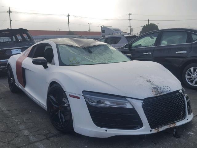 WUAAUAFG7F7001202 - 2015 AUDI R8 4.2 QUA WHITE photo 1