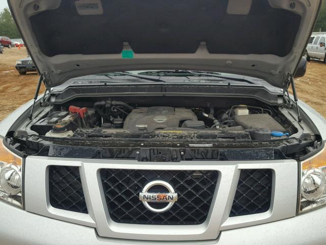 5N1BA0ND2DN602646 - 2013 NISSAN ARMADA SV SILVER photo 7