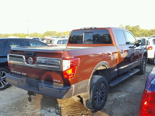 1N6BA1F49GN515952 - 2016 NISSAN TITAN XD S ORANGE photo 4