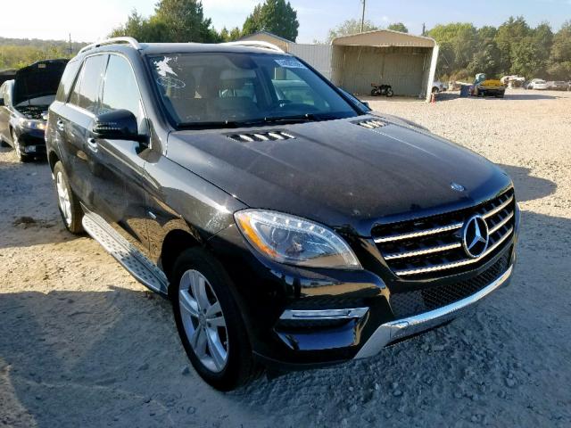 4JGDA2EB7CA079939 - 2012 MERCEDES-BENZ ML 350 BLU BLACK photo 1