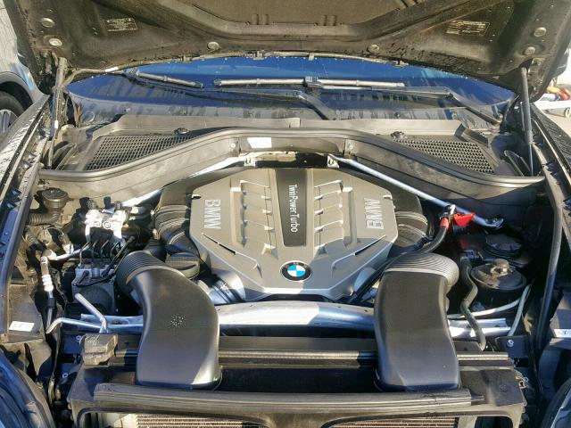 5UXFG8C52BLZ96686 - 2011 BMW X6 XDRIVE5 ლურჯი ფოტო 7