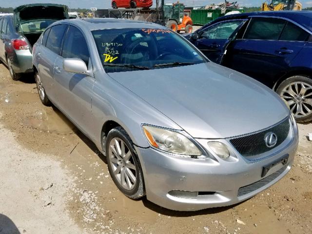 JTHBH96S665043122 - 2006 LEXUS GS 300 SILVER photo 1