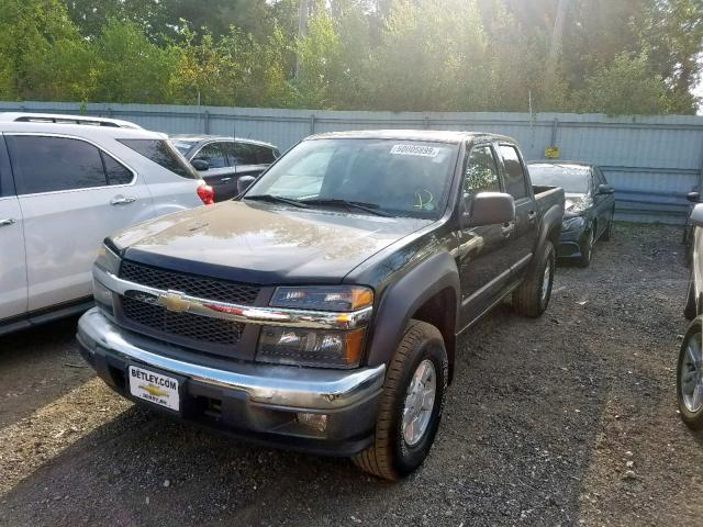 1GCDT13E178242345 - 2007 CHEVROLET COLORADO BLACK photo 9