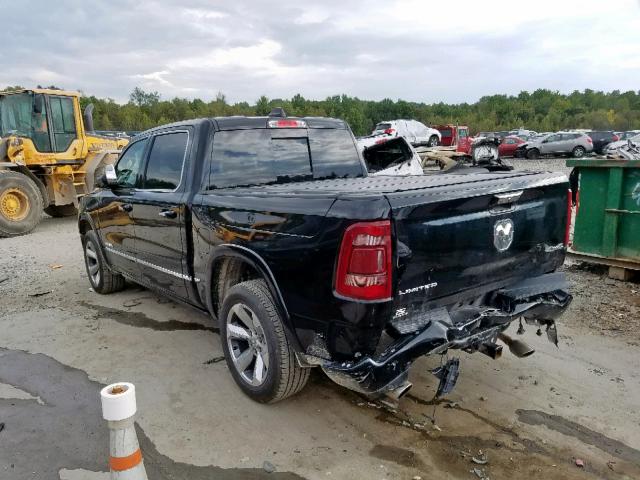 1C6SRFHT3KN611931 - 2019 RAM 1500 LIMIT BLACK photo 3