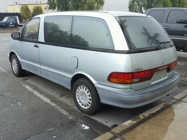 JT3AC12R5M0005444 - 1991 TOYOTA PREVIA LE BLUE photo 3