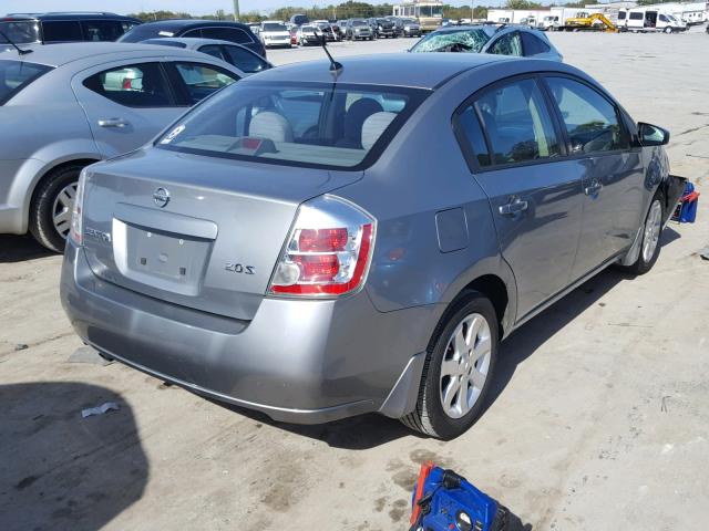 3N1AB61E97L615514 - 2007 NISSAN SENTRA 2.0 GREEN photo 4