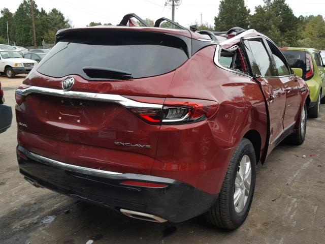 5GAERBKW3JJ281801 - 2018 BUICK ENCLAVE ES RED photo 4