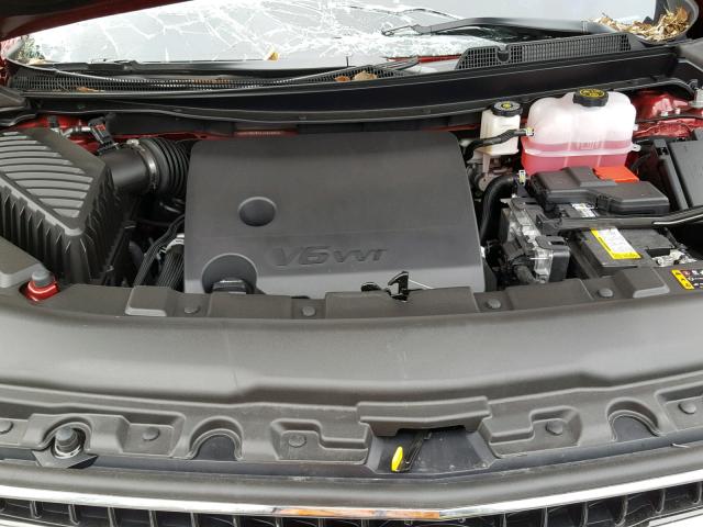 5GAERBKW3JJ281801 - 2018 BUICK ENCLAVE ES RED photo 7