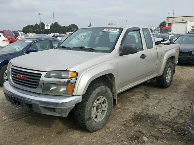 1GTDT19E888129324 - 2008 GMC CANYON SILVER photo 2
