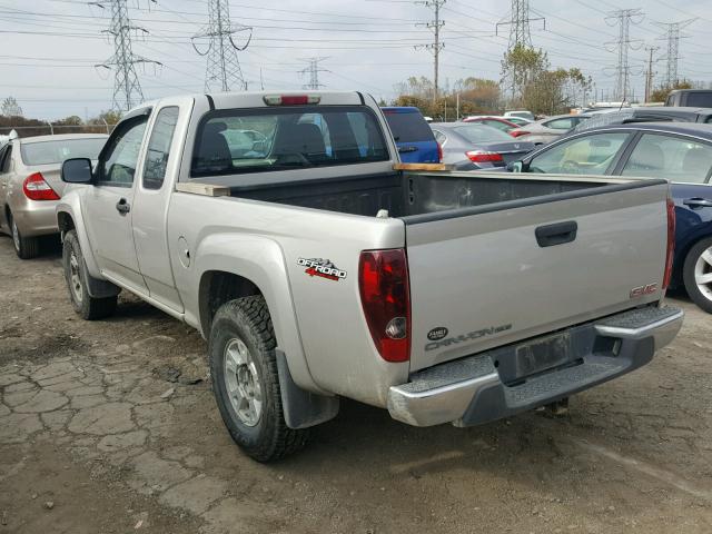 1GTDT19E888129324 - 2008 GMC CANYON SILVER photo 3