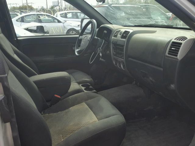 1GTDT19E888129324 - 2008 GMC CANYON SILVER photo 5