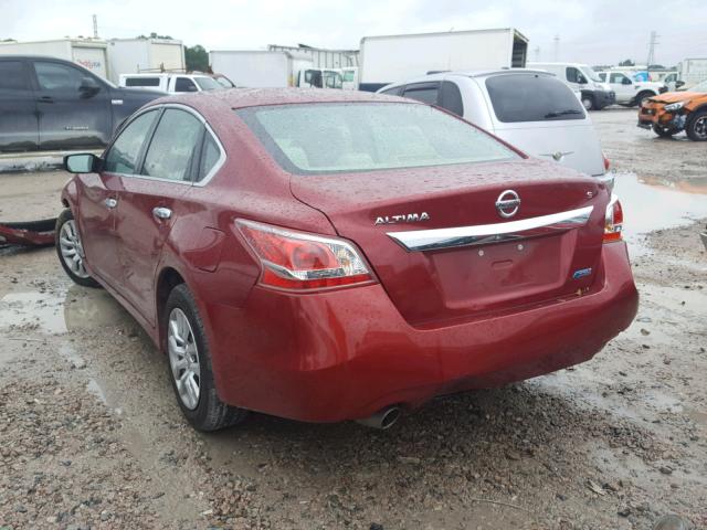 1N4AL3AP2DN527044 - 2013 NISSAN ALTIMA 2.5 RED photo 3