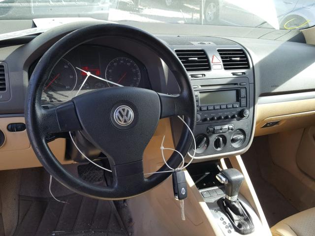 3VWST71K86M713286 - 2006 VOLKSWAGEN JETTA TDI WHITE photo 9