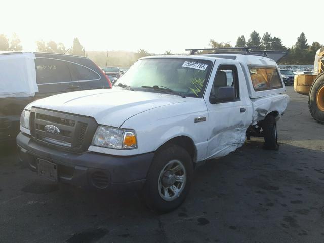 1FTKR1AD7BPB21480 - 2011 FORD RANGER WHITE photo 2