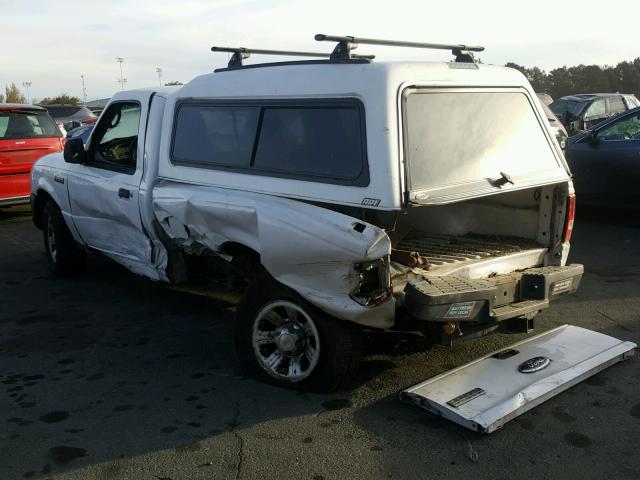 1FTKR1AD7BPB21480 - 2011 FORD RANGER WHITE photo 3