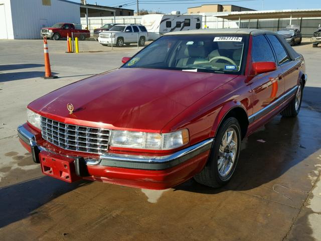 1G6KS52Y1VU841573 - 1997 CADILLAC SEVILLE SL RED photo 2