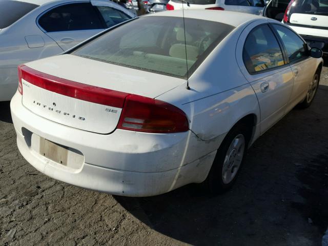 2B3HD46R43H551425 - 2003 DODGE INTREPID S WHITE photo 4