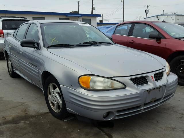 1G2NF52E7YM766309 - 2000 PONTIAC GRAND AM S SILVER photo 1