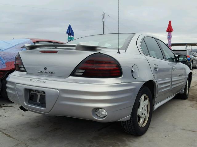 1G2NF52E7YM766309 - 2000 PONTIAC GRAND AM S SILVER photo 4