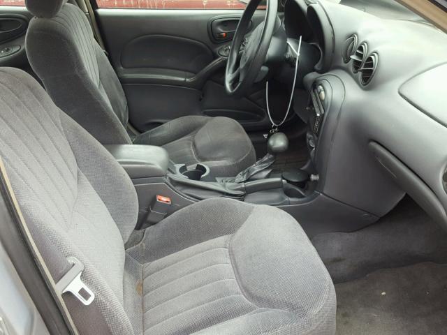 1G2NF52E7YM766309 - 2000 PONTIAC GRAND AM S SILVER photo 5