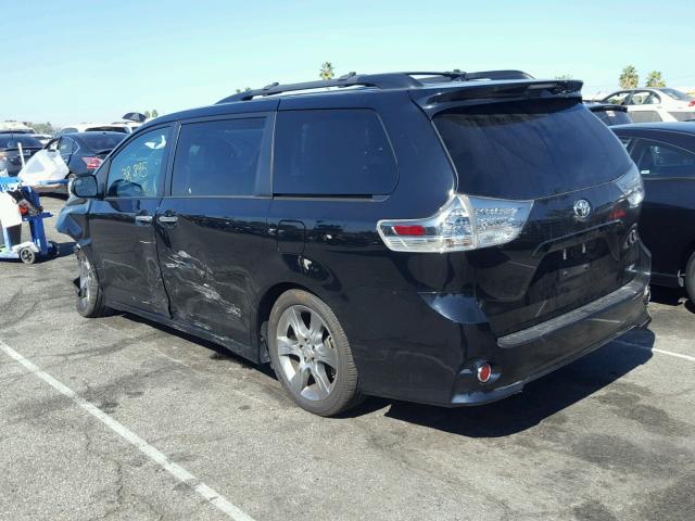 5TDXK3DC9FS681456 - 2015 TOYOTA SIENNA SPO BLACK photo 3