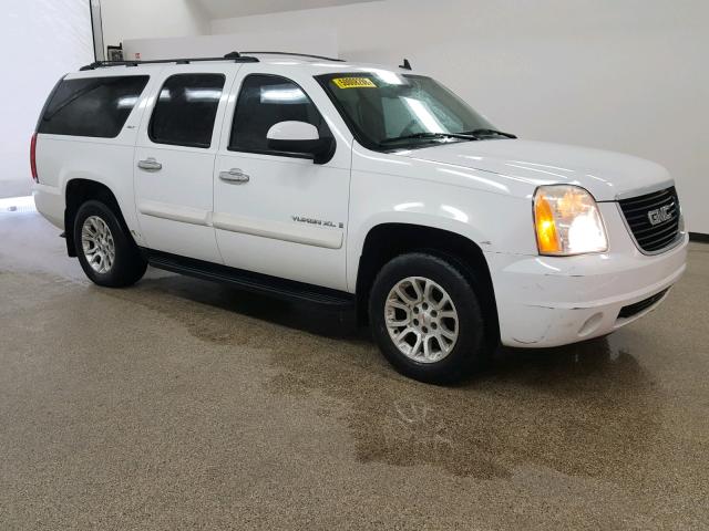 1GKFK16357J220187 - 2007 GMC YUKON XL K WHITE photo 1