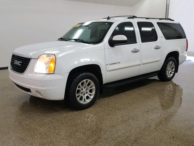 1GKFK16357J220187 - 2007 GMC YUKON XL K WHITE photo 2