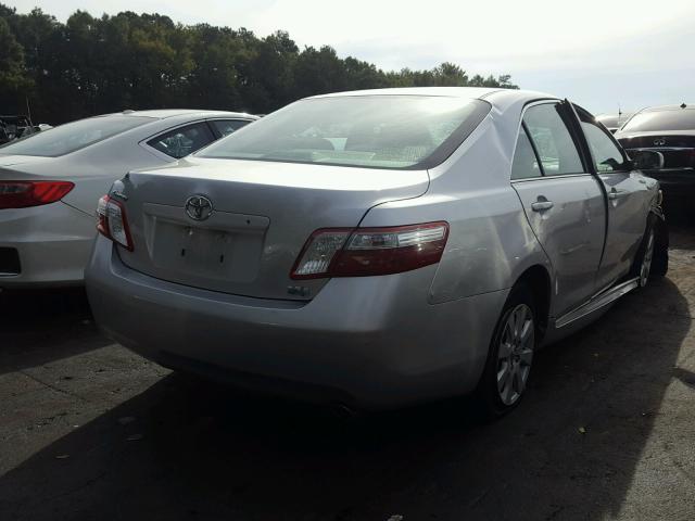 4T1BB46K09U071798 - 2009 TOYOTA CAMRY HYBR SILVER photo 4