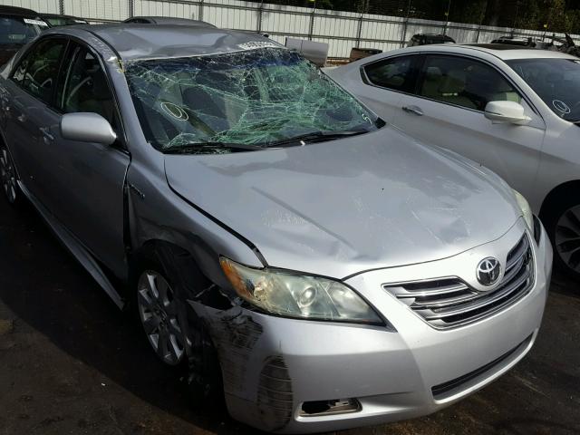 4T1BB46K09U071798 - 2009 TOYOTA CAMRY HYBR SILVER photo 9