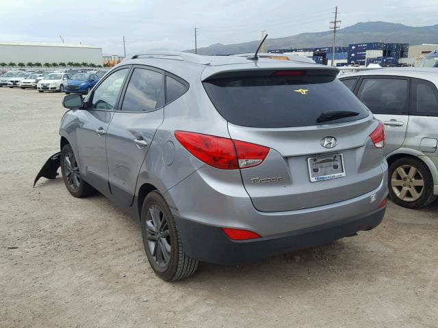 KM8JU3AG2FU084986 - 2015 HYUNDAI TUCSON LIM GRAY photo 3