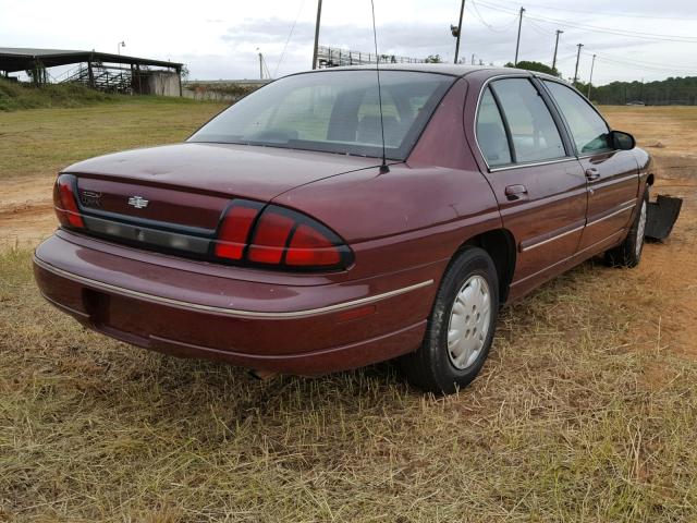 2G1WL52M1W9146476 - 1998 CHEVROLET LUMINA BAS MAROON photo 4