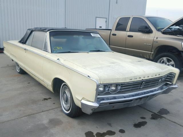 CL27G63223444 - 1966 CHRYSLER NEWPORT YELLOW photo 1