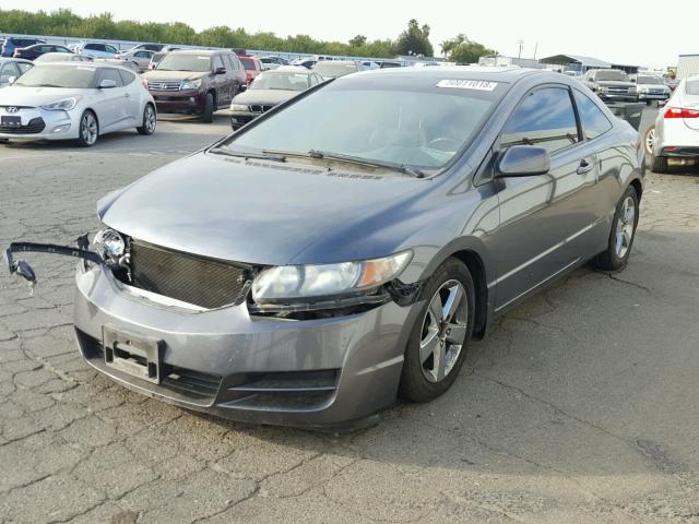 2HGFG12929H524560 - 2009 HONDA CIVIC EXL CHARCOAL photo 2