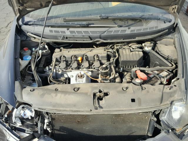 2HGFG12929H524560 - 2009 HONDA CIVIC EXL CHARCOAL photo 7