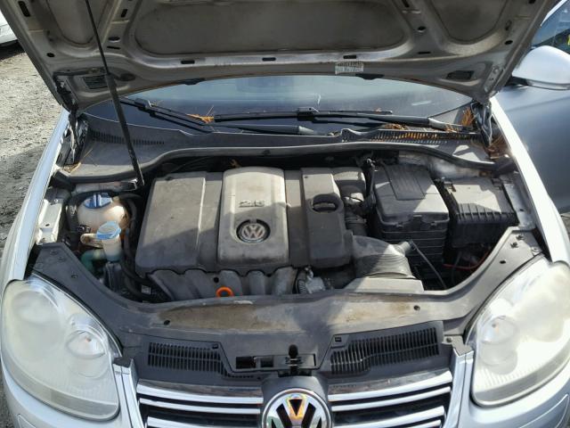 3VWEF71K27M186948 - 2007 VOLKSWAGEN JETTA WOLF SILVER photo 7