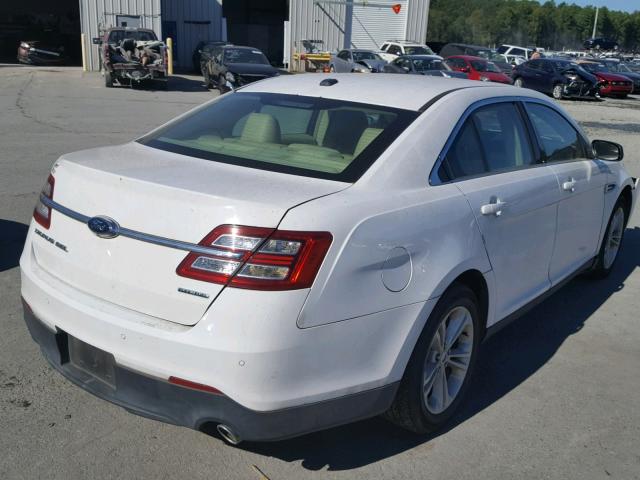 1FAHP2E87FG132297 - 2015 FORD TAURUS SEL WHITE photo 4