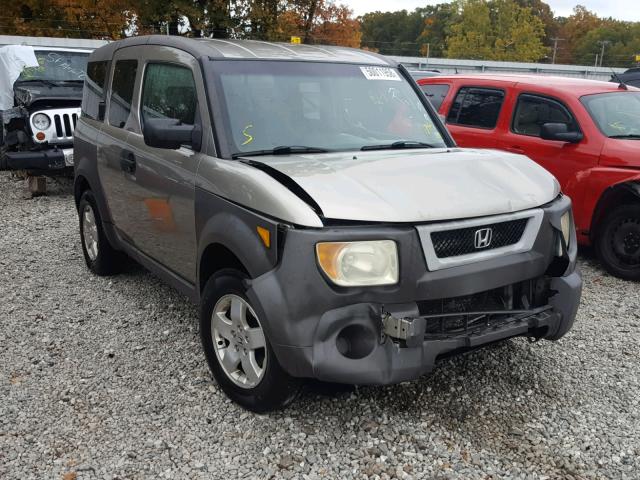 5J6YH185X3L021467 - 2003 HONDA ELEMENT EX GRAY photo 1