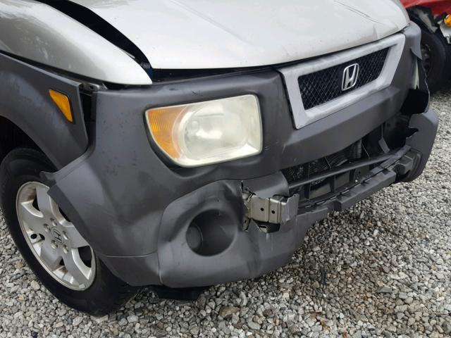 5J6YH185X3L021467 - 2003 HONDA ELEMENT EX GRAY photo 9