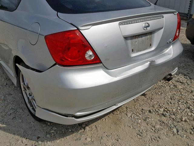 JTKDE177150022388 - 2005 TOYOTA SCION TC ვერცხლისფერი ფოტო 9