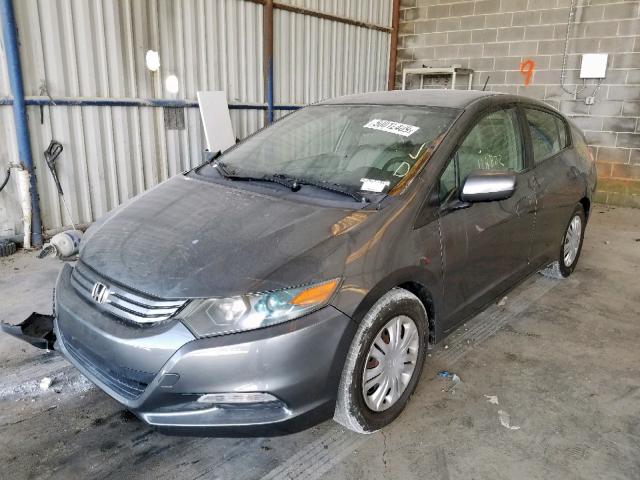 JHMZE2H55AS025937 - 2010 HONDA INSIGHT LX GRAY photo 2