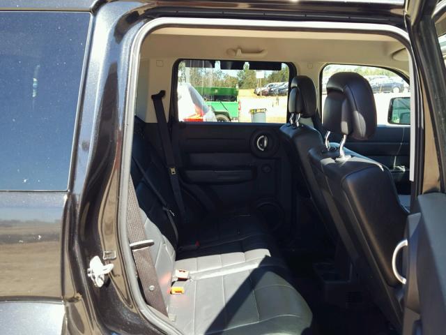 1D4PT4GX8BW606522 - 2011 DODGE NITRO HEAT BLACK photo 6