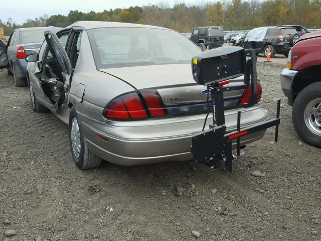 2G1WL52M0X9249079 - 1999 CHEVROLET LUMINA BAS 金色 照片 3