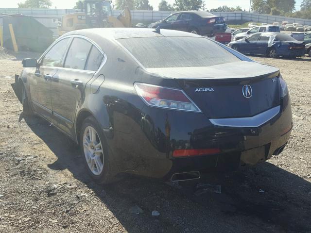 19UUA86599A015590 - 2009 ACURA TL BLACK photo 3