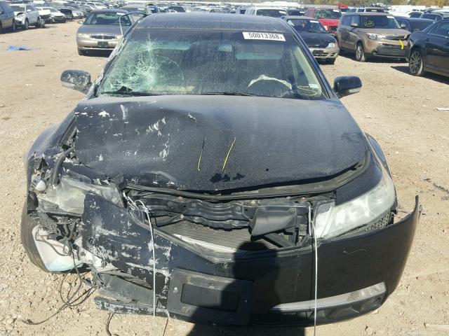 19UUA86599A015590 - 2009 ACURA TL BLACK photo 7