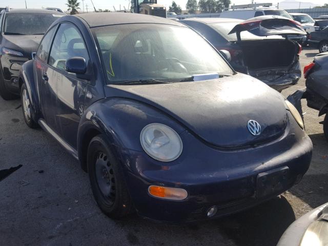 3VWCC21C3XM442770 - 1999 VOLKSWAGEN NEW BEETLE BLUE photo 1