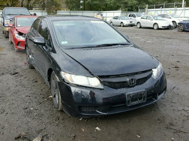 2HGFA1F62BH515199 - 2011 HONDA CIVIC LX-S BLACK photo 1