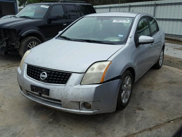 3N1AB61E48L640922 - 2008 NISSAN SENTRA 2.0 SILVER photo 2