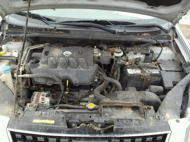 3N1AB61E48L640922 - 2008 NISSAN SENTRA 2.0 SILVER photo 7