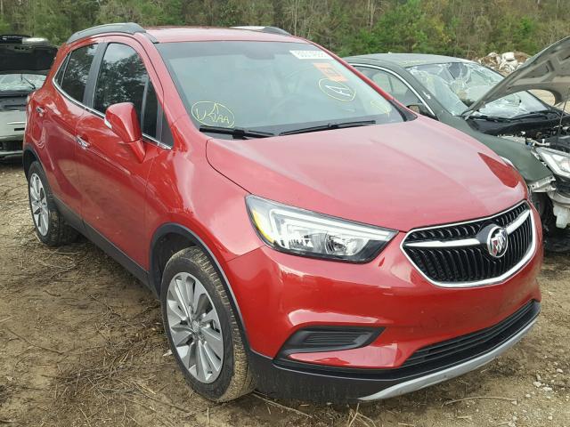 KL4CJASB4HB158804 - 2017 BUICK ENCORE PRE RED photo 1